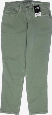 Lands‘ End Jeans in 29 in Green: front