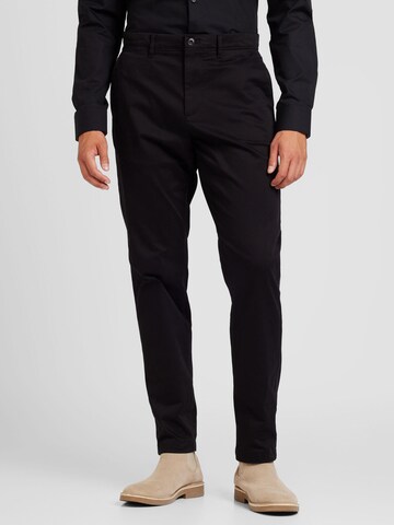 TOMMY HILFIGER Loosefit Hose 'HARLEM' in Schwarz: Vorderseite