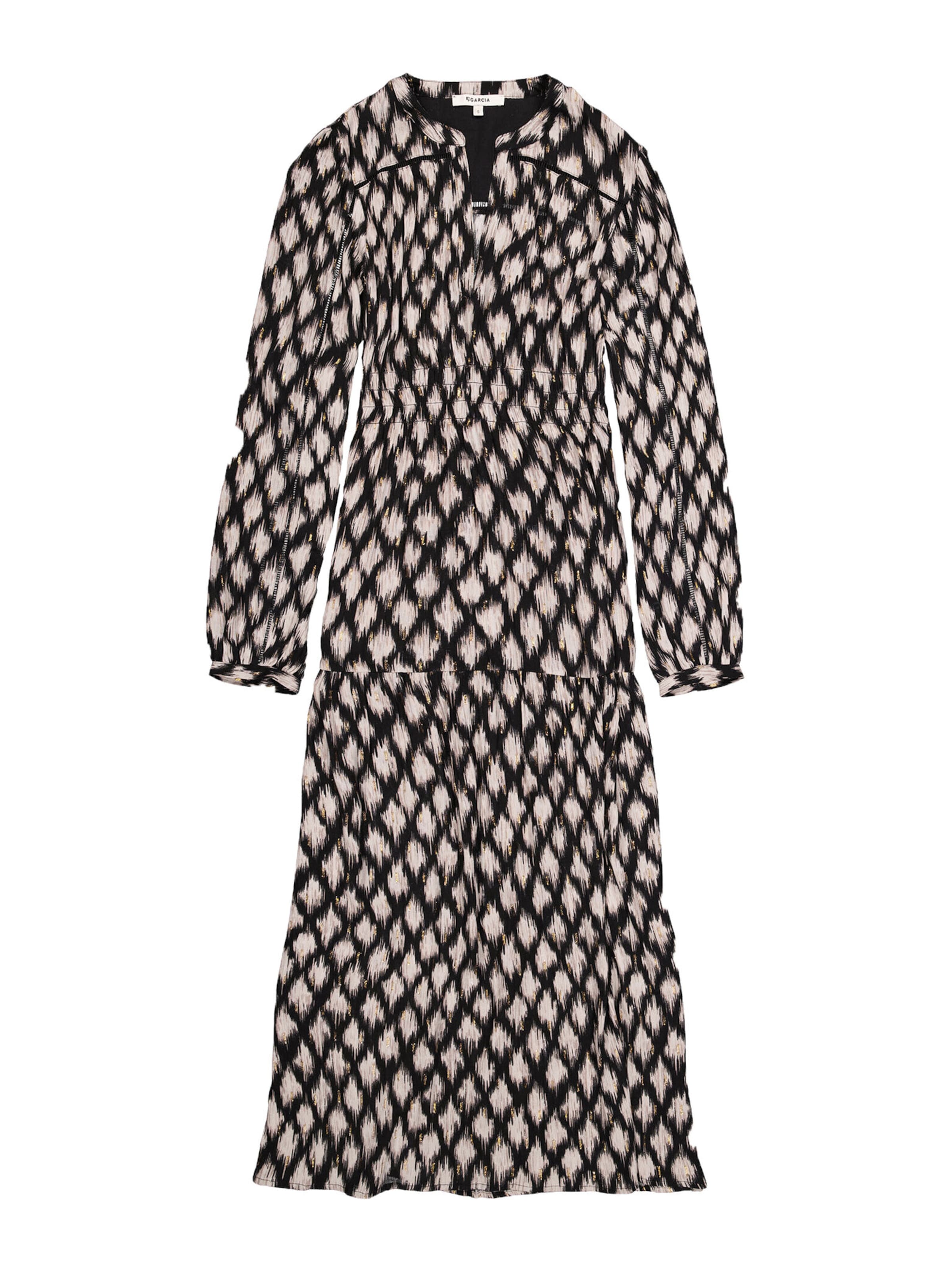 GARCIA Šaty – černá: přední strana
