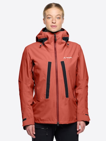 VAUDE Outdoor jacket 'Monviso' in Brown: front