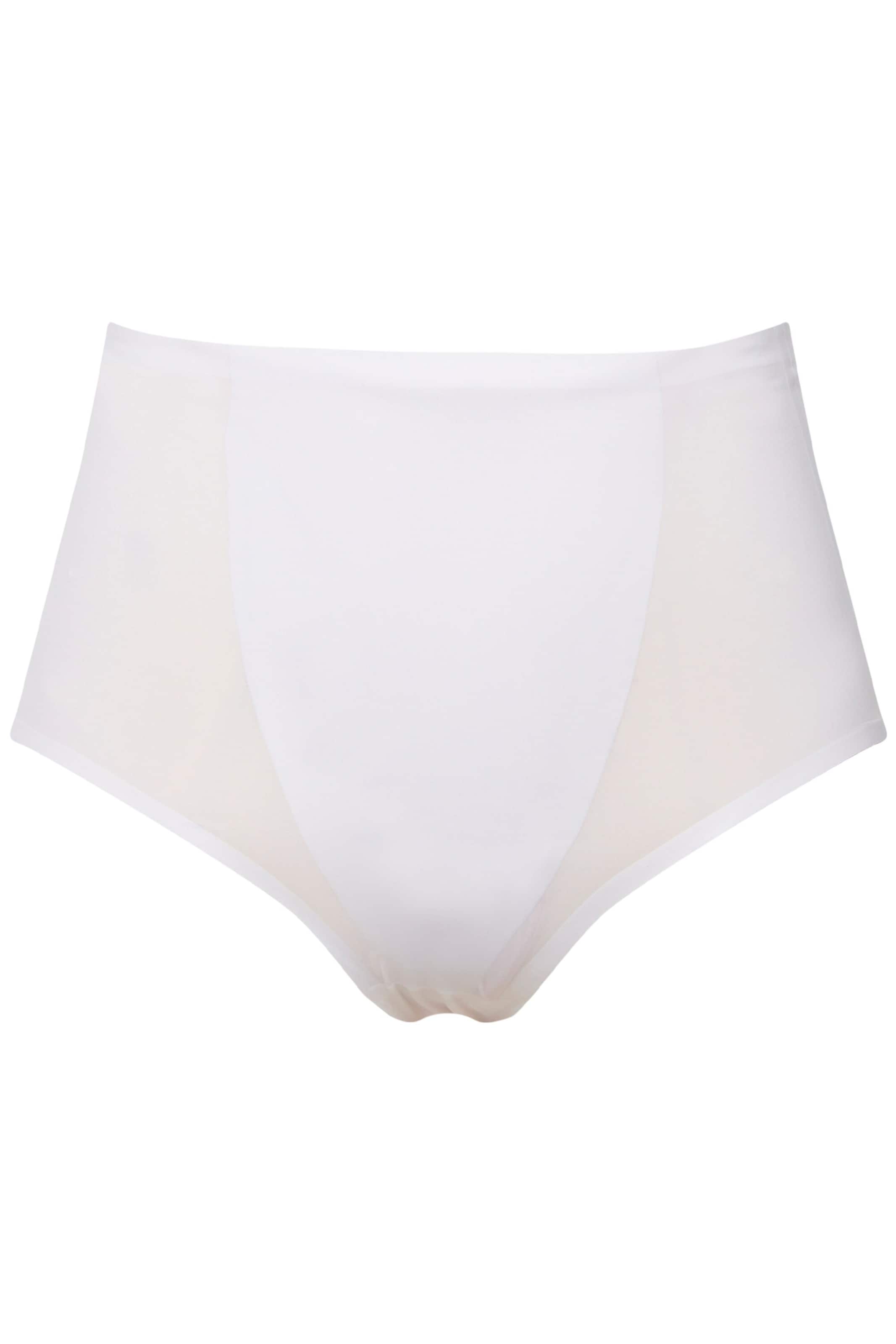 Ulla Popken Shapingslip in Wit: voorkant