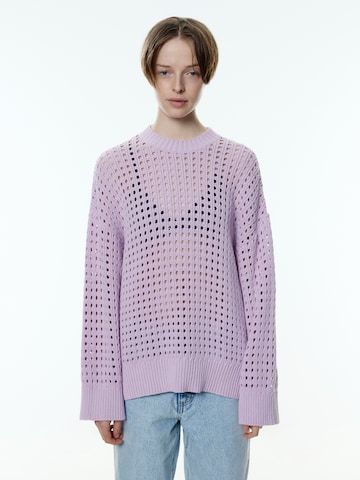 Pull-over 'Yakira' EDITED en violet : devant