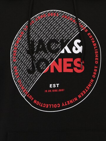 Jack & Jones Plus Mikina 'RALF' – černá