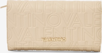 Porte-monnaies Valentino by Mario Valentino en beige : devant