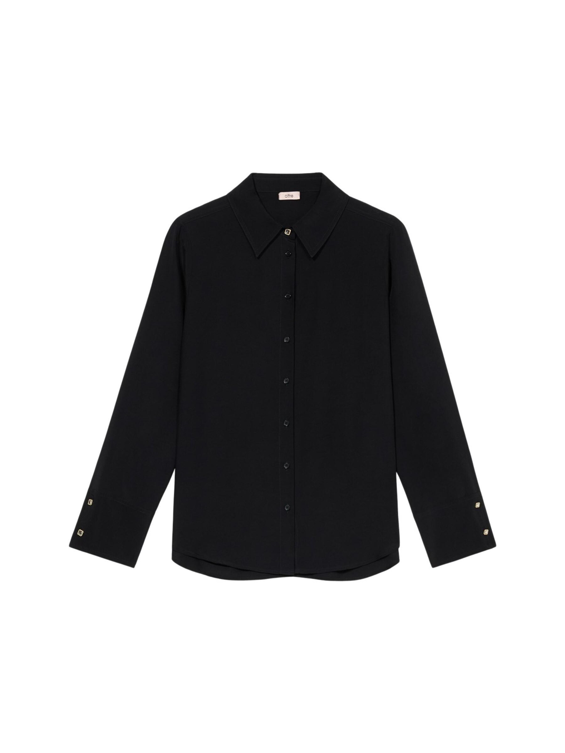 oltre Bluse‌‌‌ in Schwarz: Vorderseite