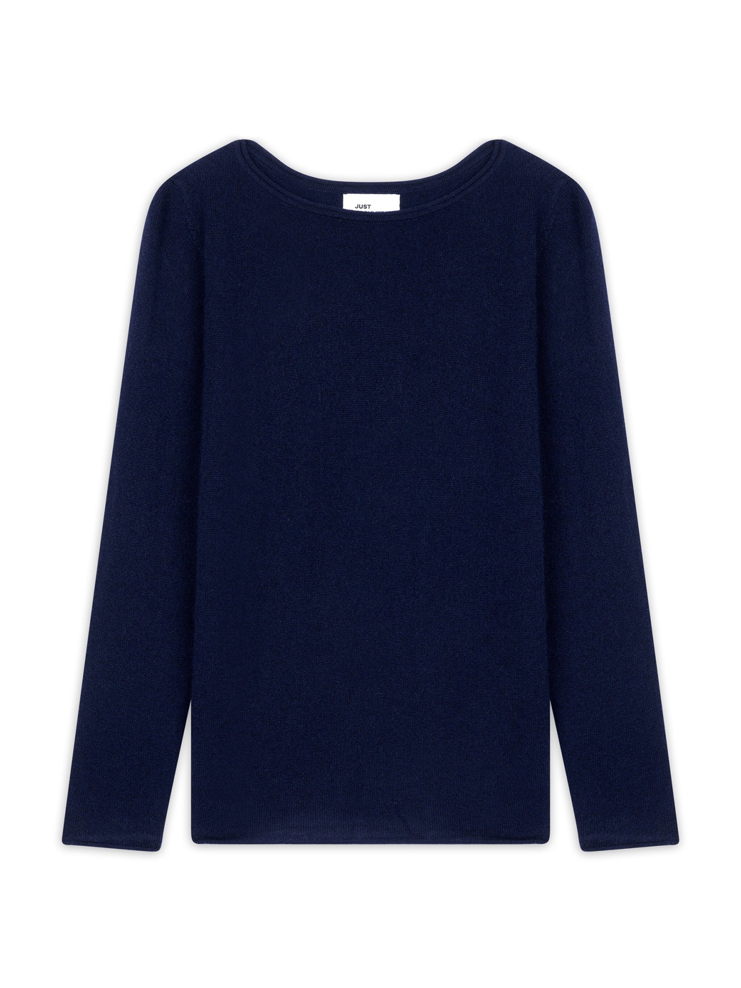 JUST CASHMERE Свитер 'Grace' в Синий: спереди