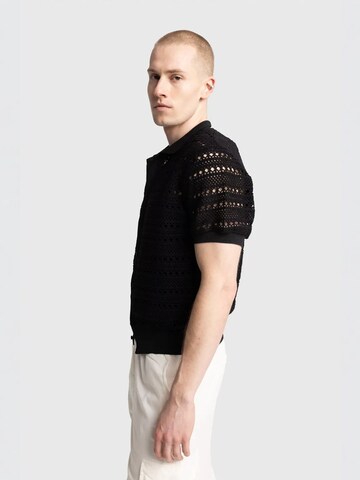 Giesto Regular fit Button Up Shirt in Black