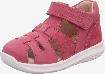 SUPERFIT Open shoes 'Bumblebee' in Pink: front