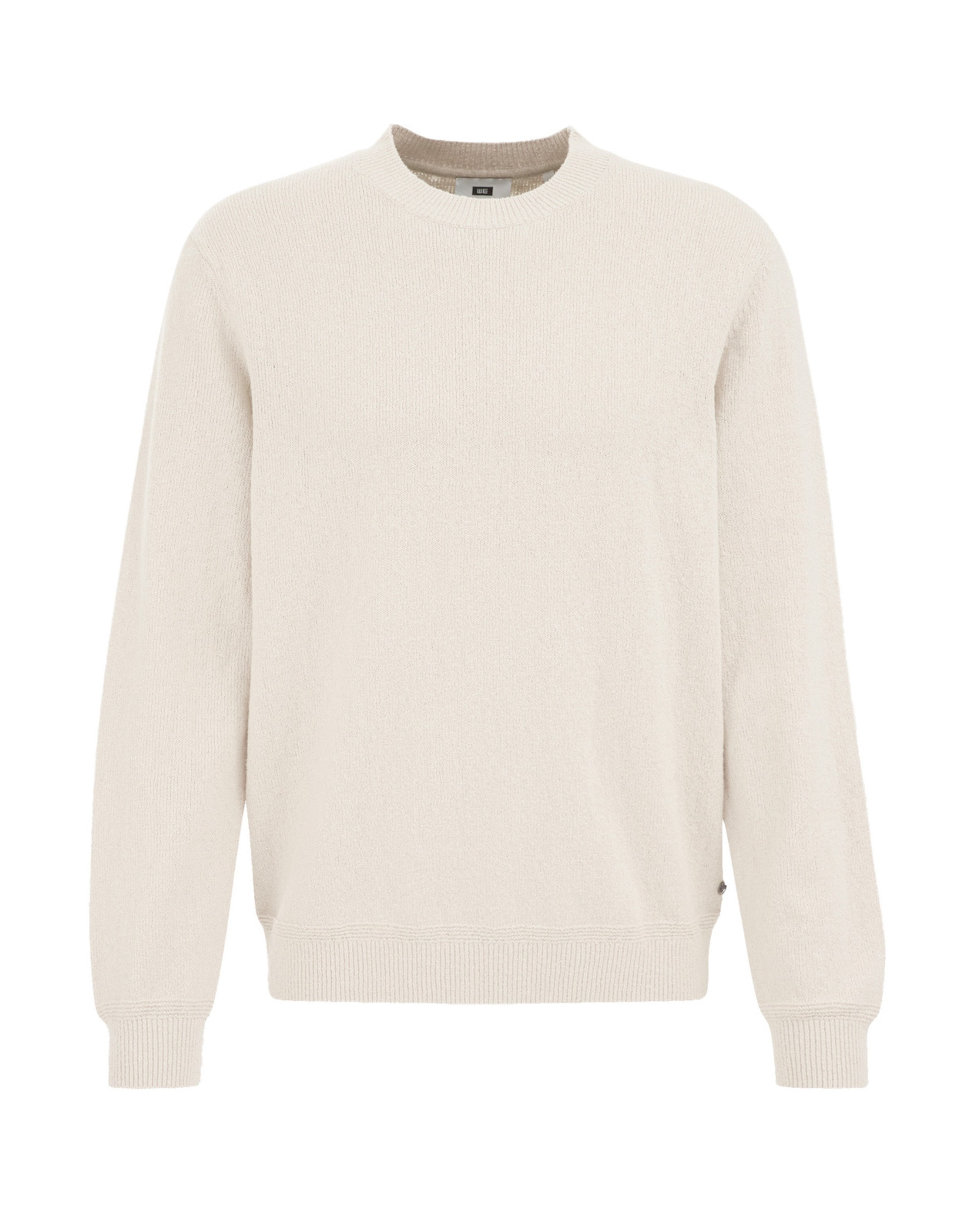 WE Fashion Πουλόβερ σε μπεζ: μπροστά