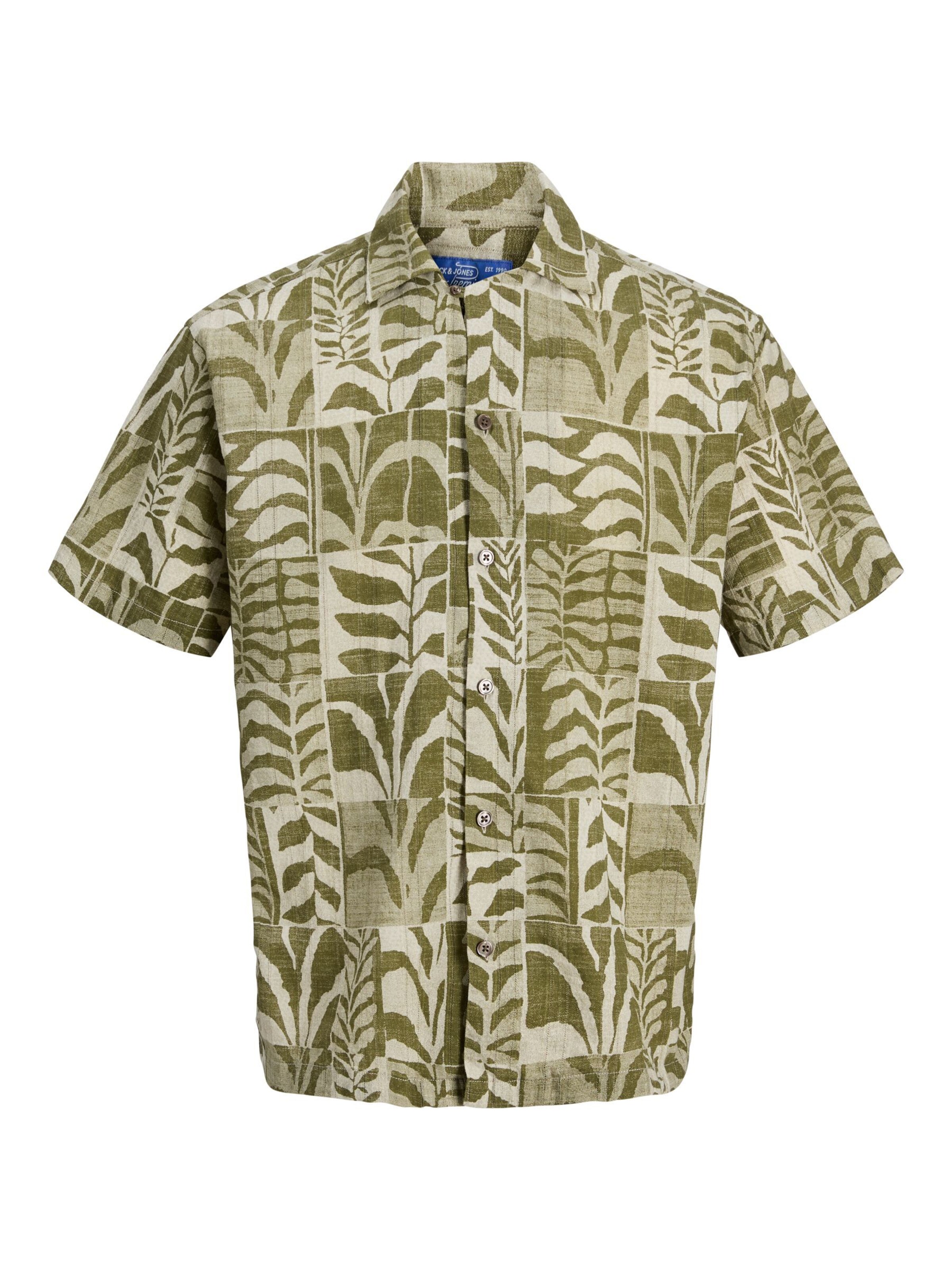 JACK & JONES Overhemd in Groen: voorkant