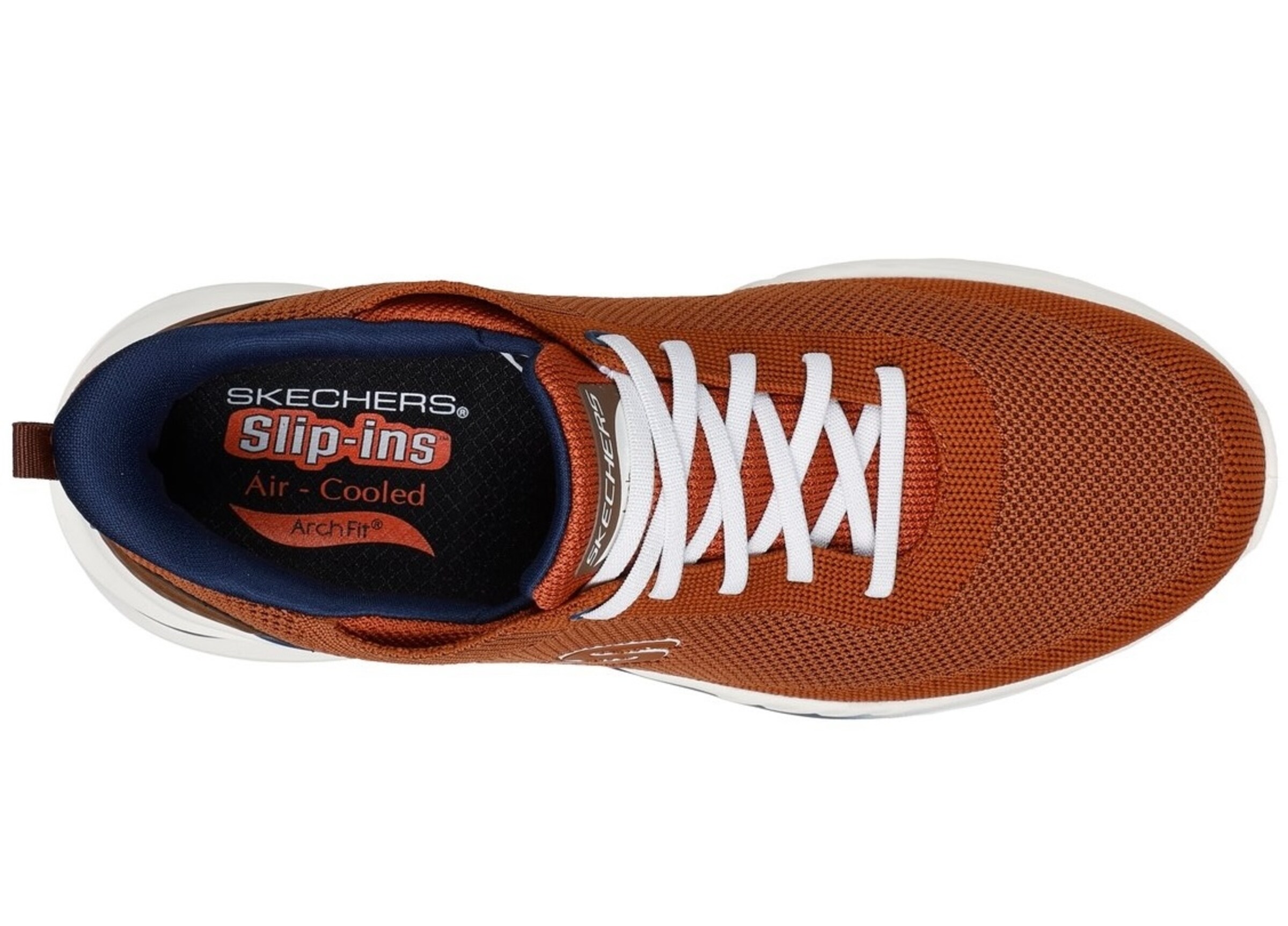 SKECHERS Sportschoen in Bruin