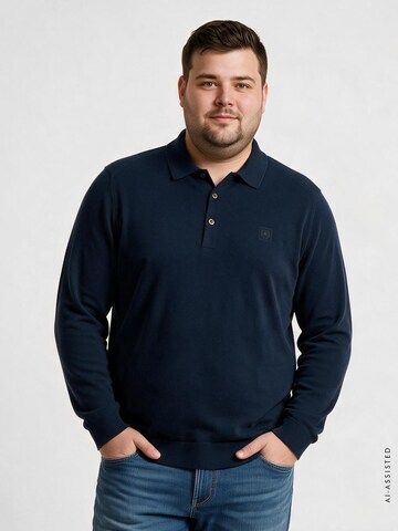 LERROS Shirt in Blauw: voorkant