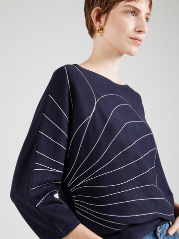 s.Oliver BLACK LABEL Trui in Blauw
