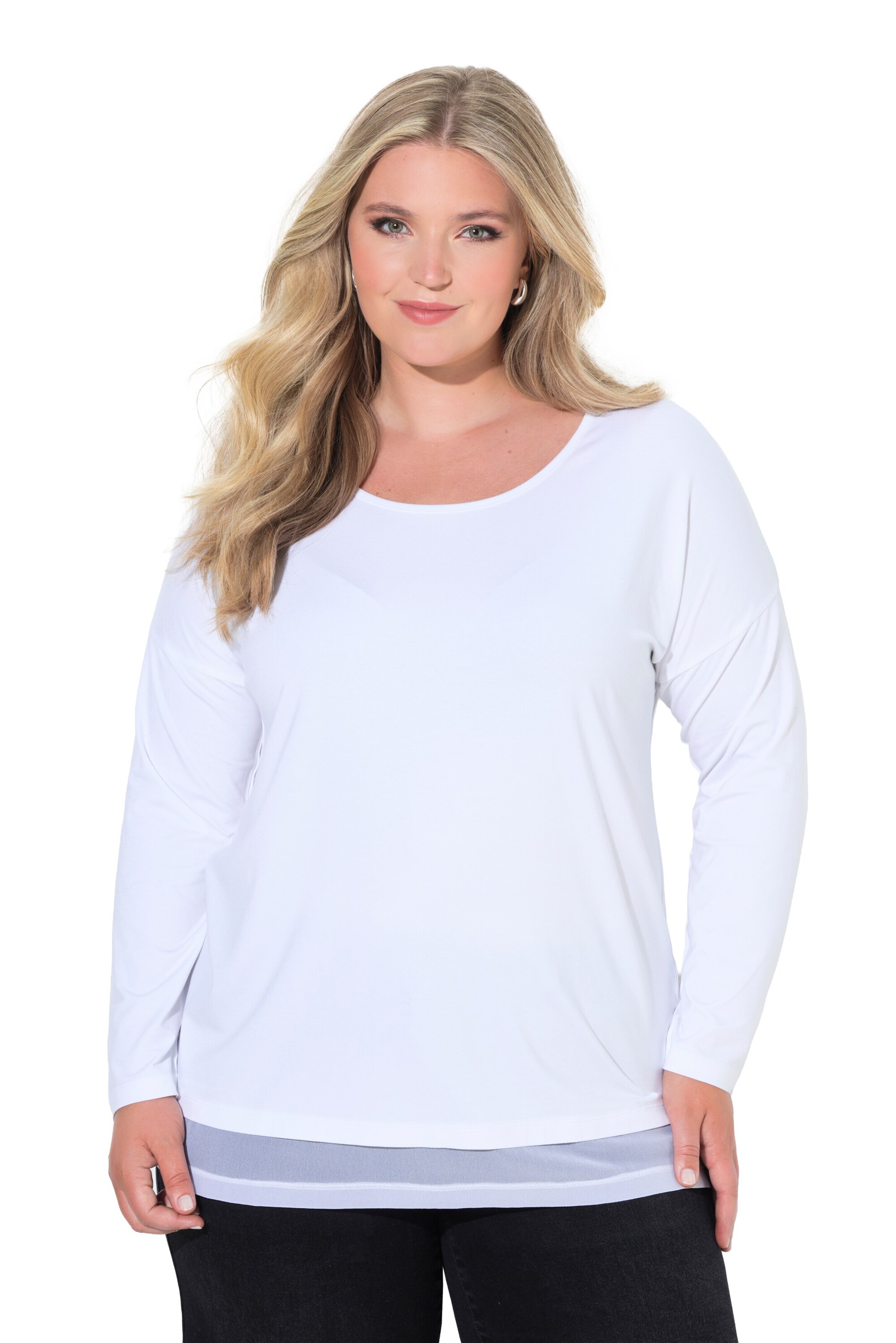 MIAMODA Shirt in Weiß: Vorderseite
