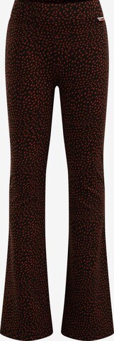 WE Fashion Leggings in Brown: front