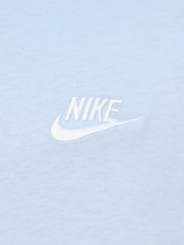 Nike Sportswear Rovný strih Tričko 'CLUB' - Modrá