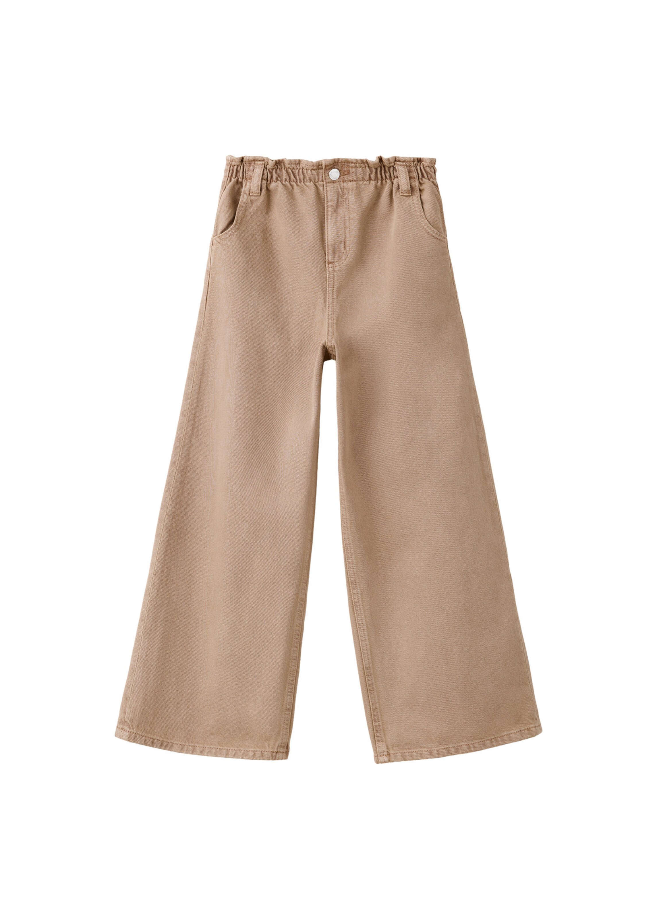 Largi Jeans de la MANGO KIDS pe maro: față