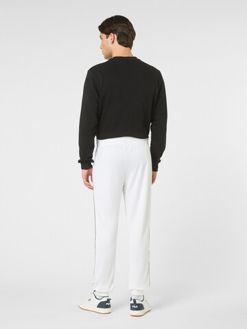 FILA Regular Housut 'SAGANO regular track pants' värissä valkoinen