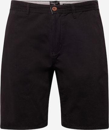 QUIKSILVER Normální Chino kalhoty 'EVERYDAY' – černá: přední strana