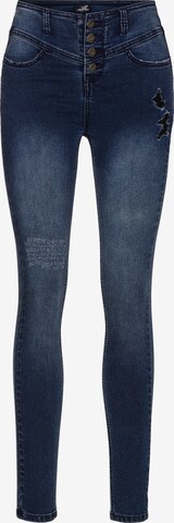 ARIZONA Skinny Jeans in Blue: front