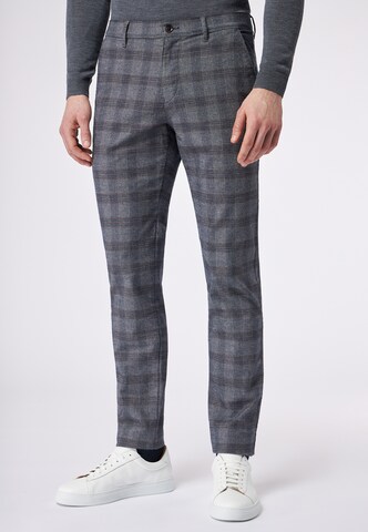 Coupe slim Pantalon ROY ROBSON en gris : devant