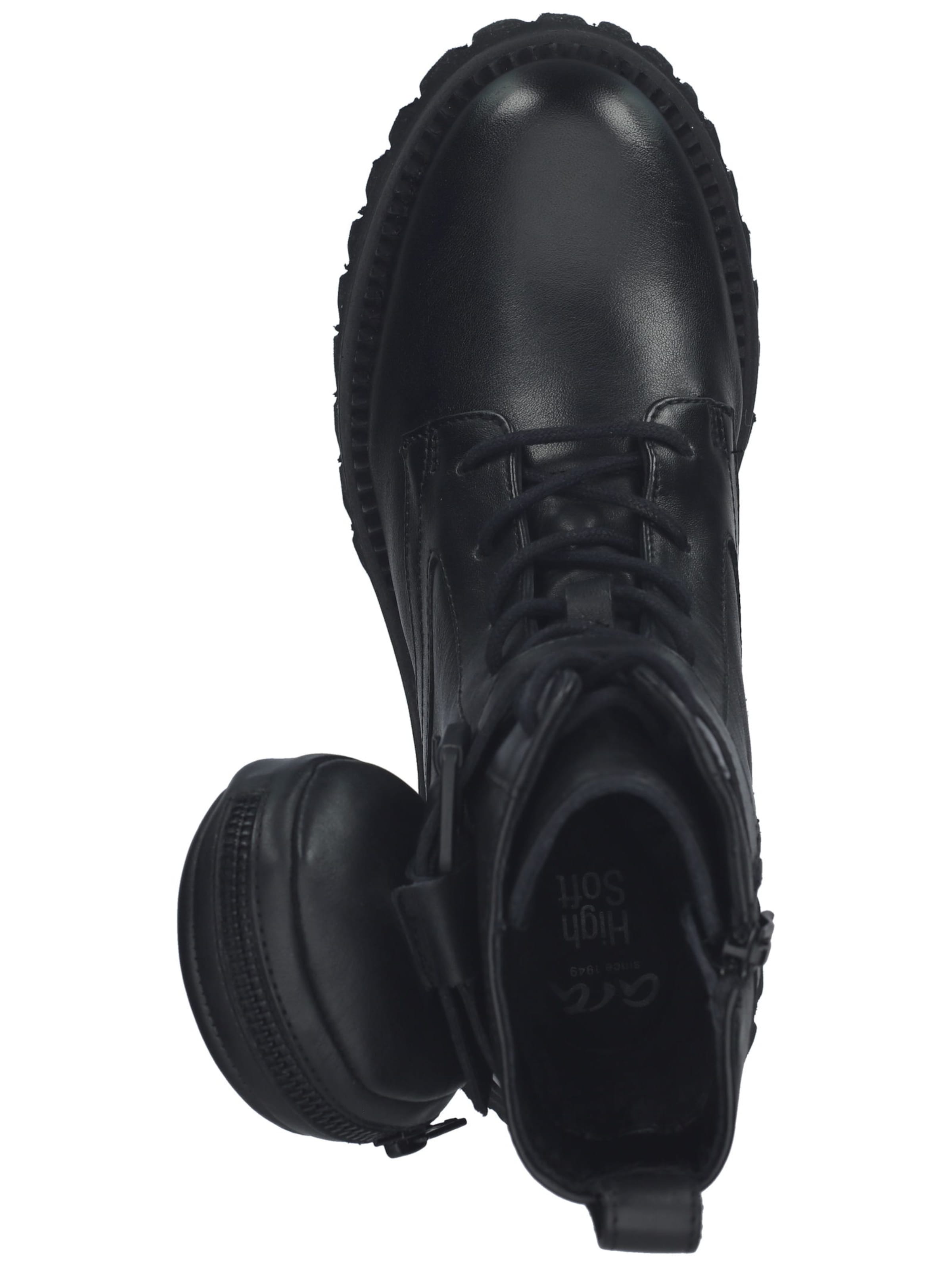 Bottines à lacets ARA en noir