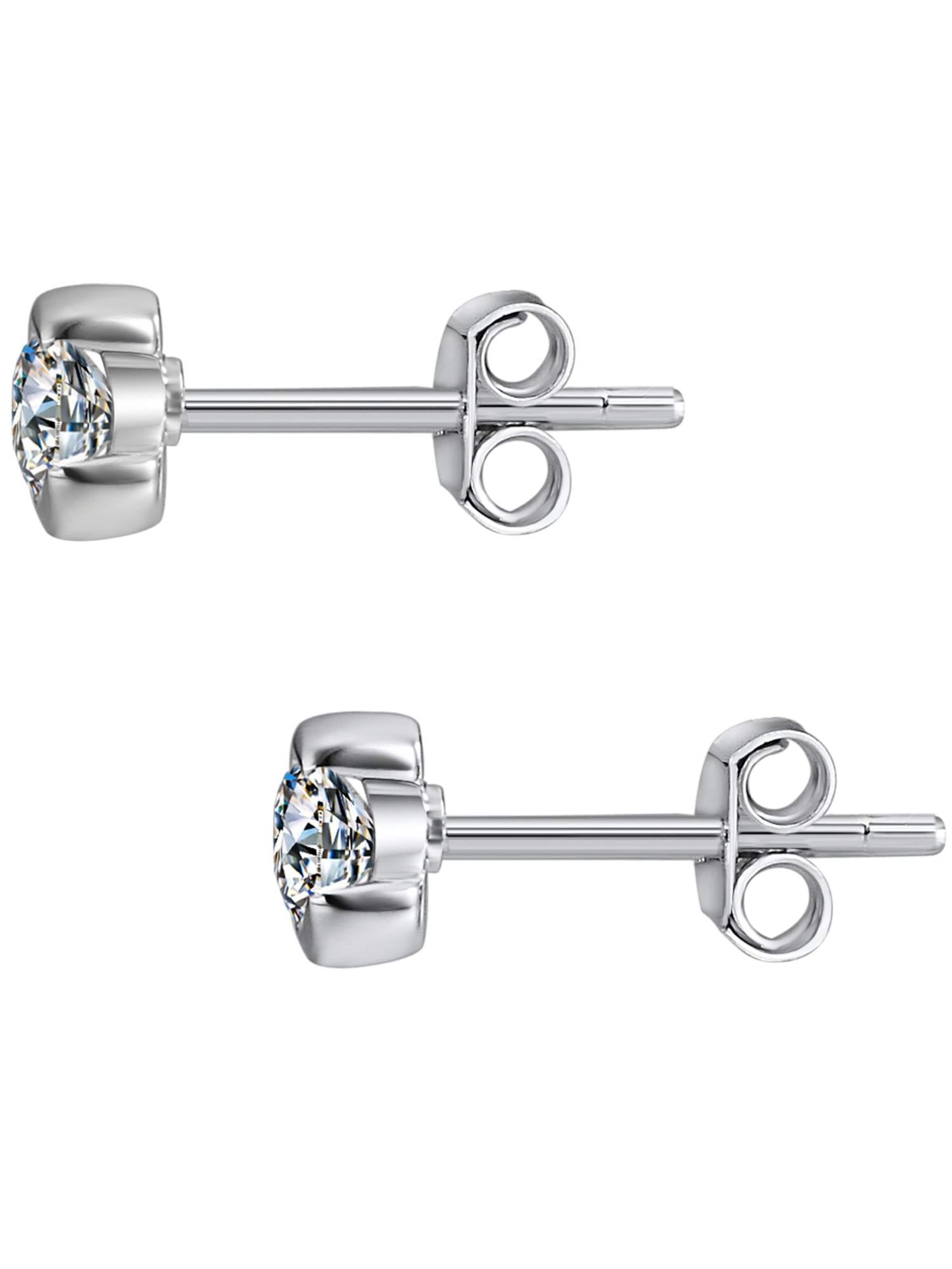 Boucles d'oreilles Trilani en argent