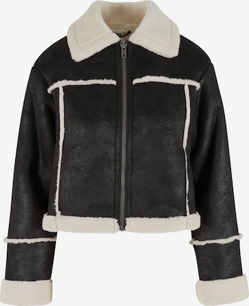 Urban Classics Välikausitakki värissä musta: etupuoli