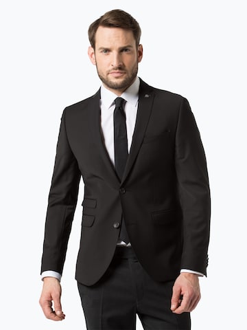 CG CLUB OF GENTS Slim fit Colbert in Zwart: voorkant