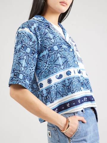 Chemisier 'VMMILAN OMIA' VERO MODA en bleu