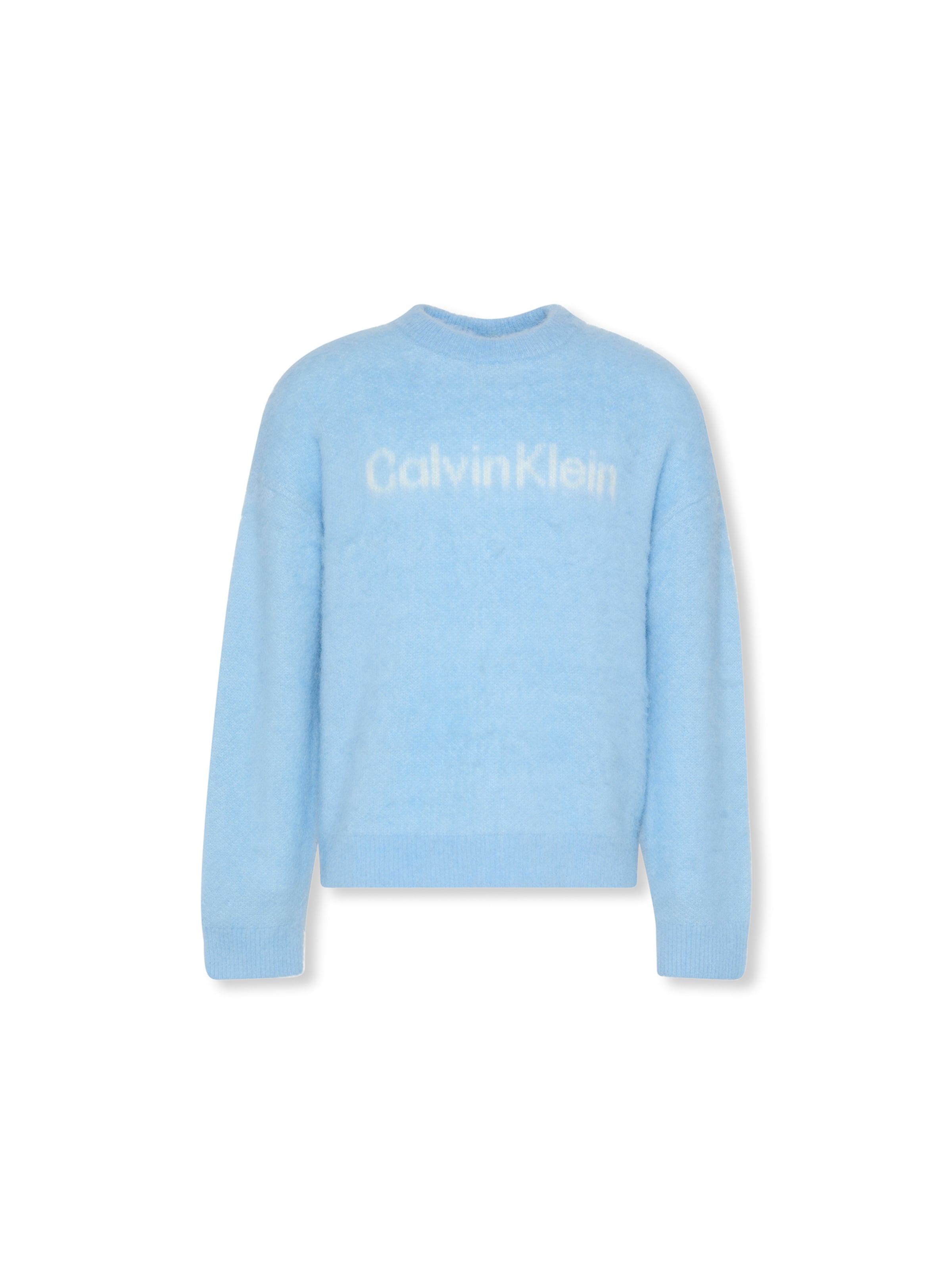 Pullover Calvin Klein Jeans di colore beige / blu chiaro, Visualizzazione prodotti
