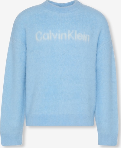 Megztinis iš Calvin Klein Jeans, spalva – smėlio spalva / šviesiai mėlyna, Prekių apžvalga