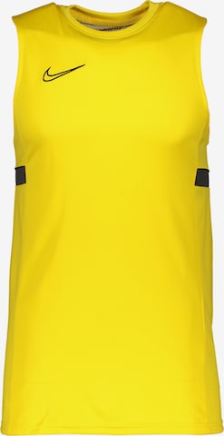 NIKE Functioneel shirt 'Academy 21' in Geel: voorkant