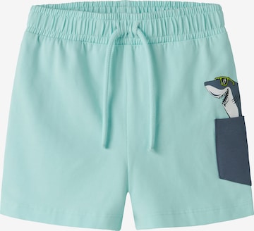 NAME IT Regular Housut 'NMMFIKZ' värissä vihreä: etupuoli