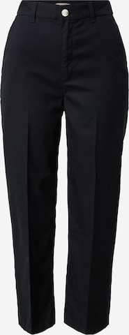 LEVI'S ® Regular Pleated Pants 'Levi's® Women's Math Club Elastic Waistband Pants' in Black: front