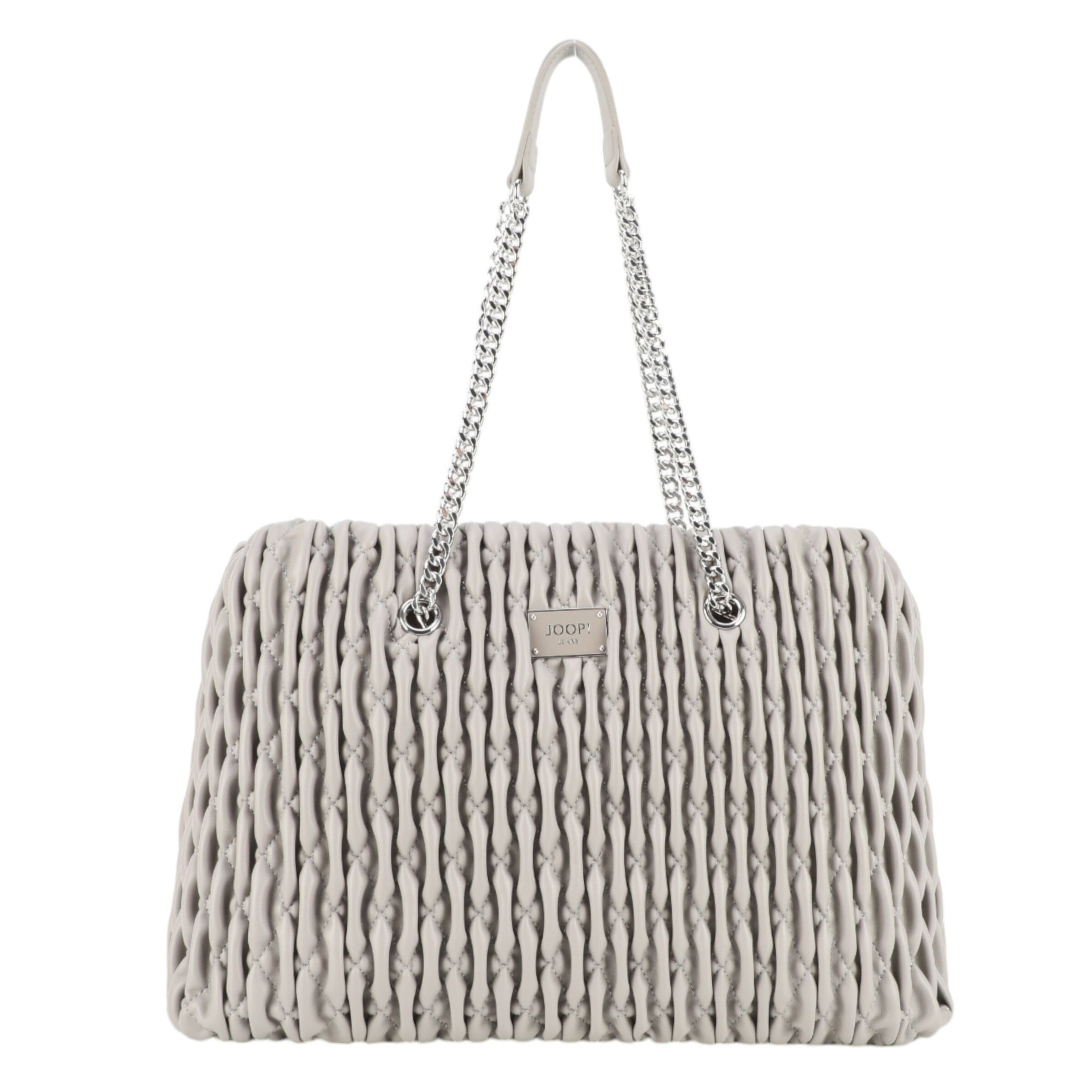JOOP! - Bolso de hombro 'Ruga Niecy' en gris: frente