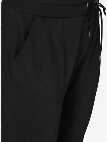 Effilé Pantalon de sport Active by Zizzi en noir