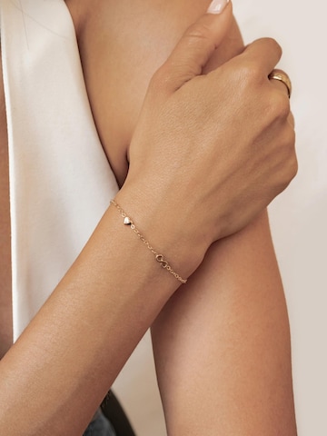 Bracelet 'Infinity Heart' Hey Happiness en or