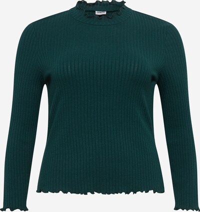 Noisy May Curve Pull-over 'BERRY' en vert foncé, Vue avec produit