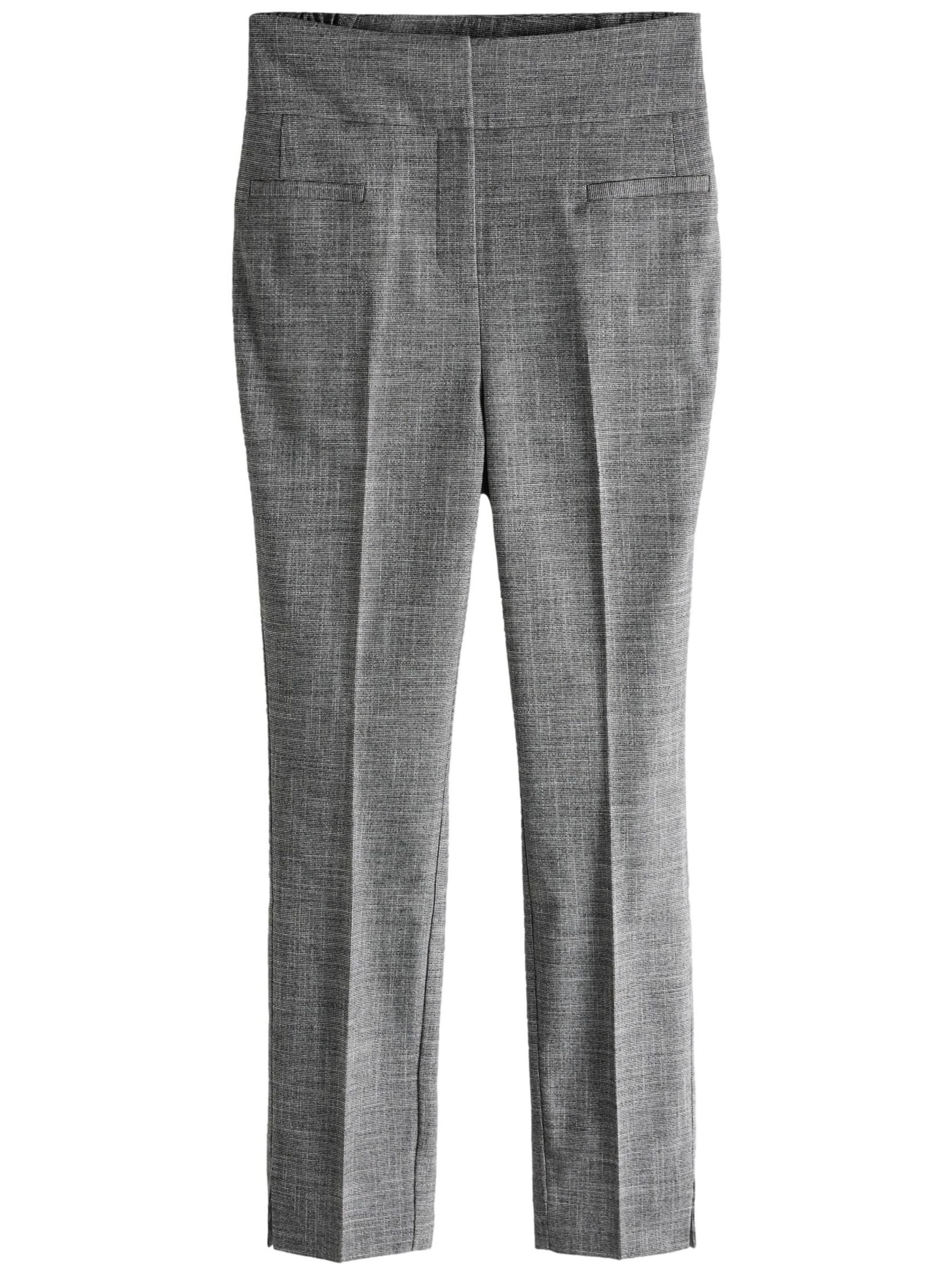 Next Slimfit Hose in Grau: Vorderseite