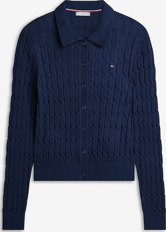 Cardigan TOMMY HILFIGER en bleu : devant