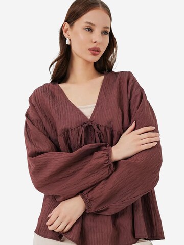 Chemisier Bigdart en marron