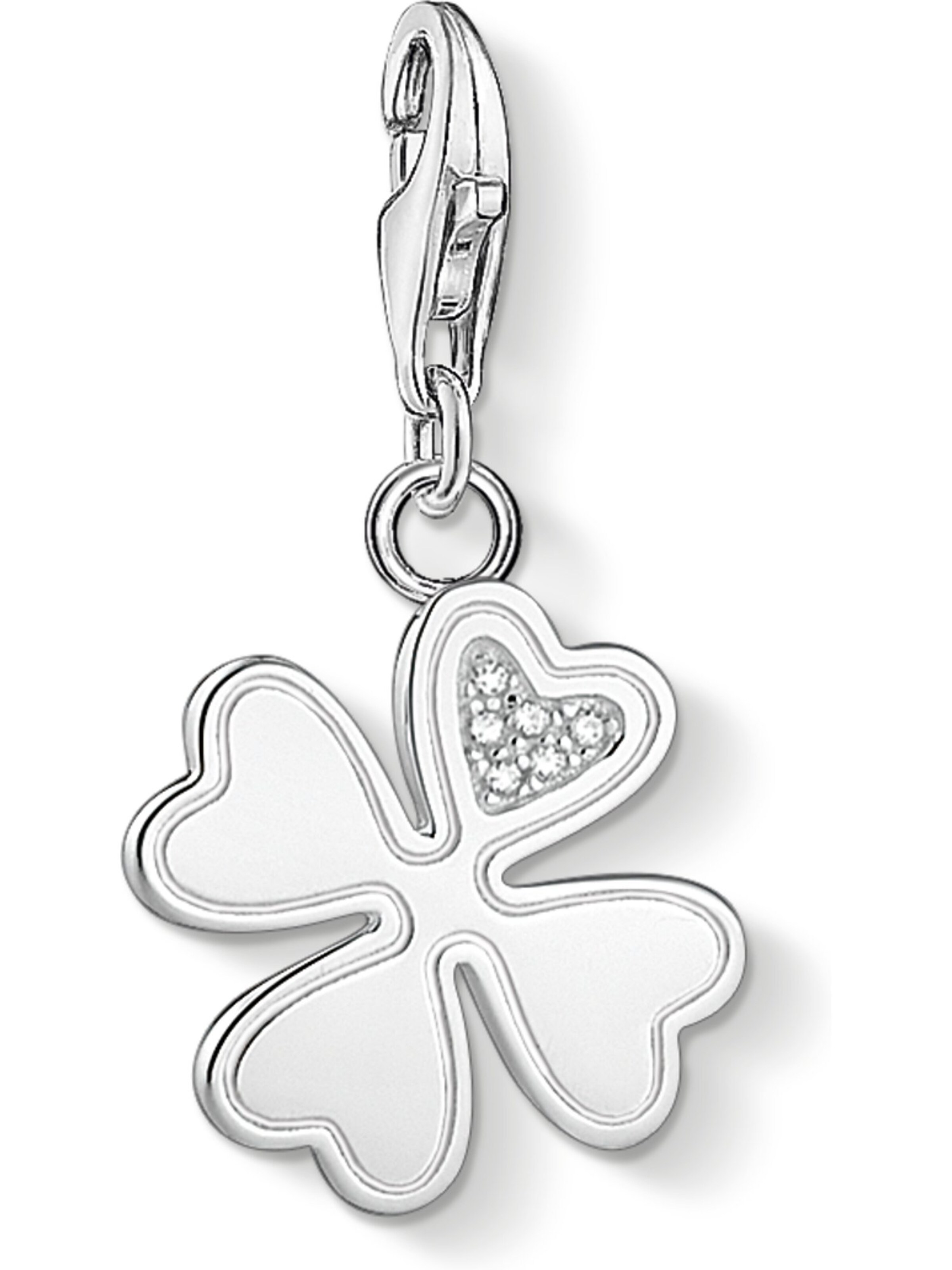 Thomas Sabo Anhänger in One Size in silber, Produktansicht