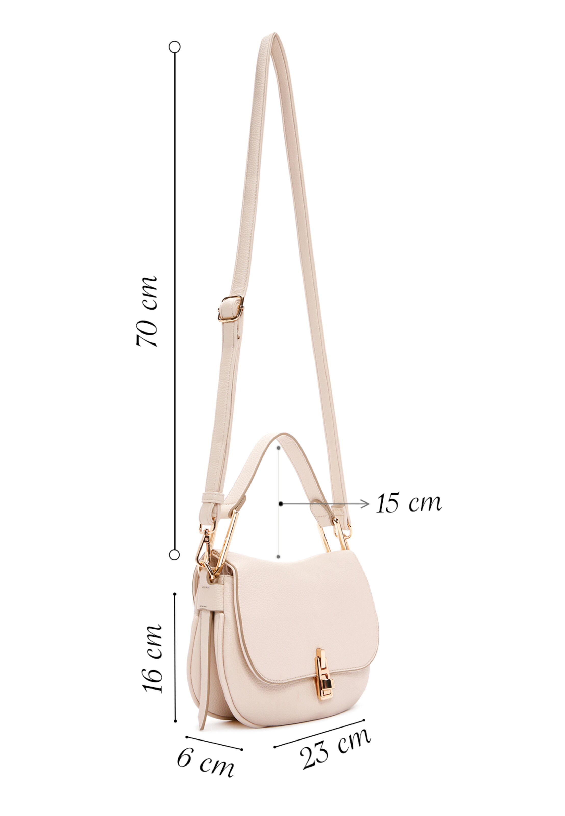 Derimod Crossbody Bag in Beige