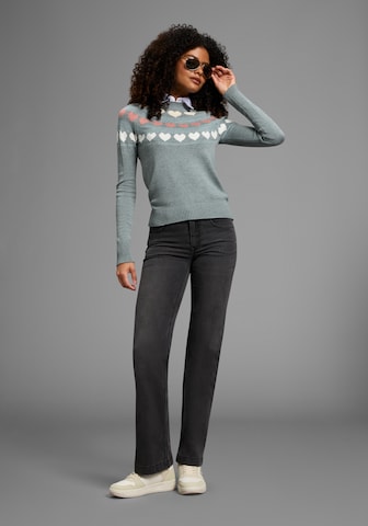 KangaROOS Wide leg Jeans in Grey