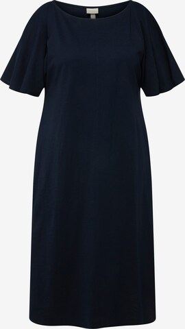 Robe Ulla Popken en bleu : devant