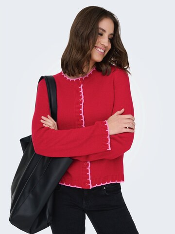 raudona ONLY Kardiganas 'ONLLINN'