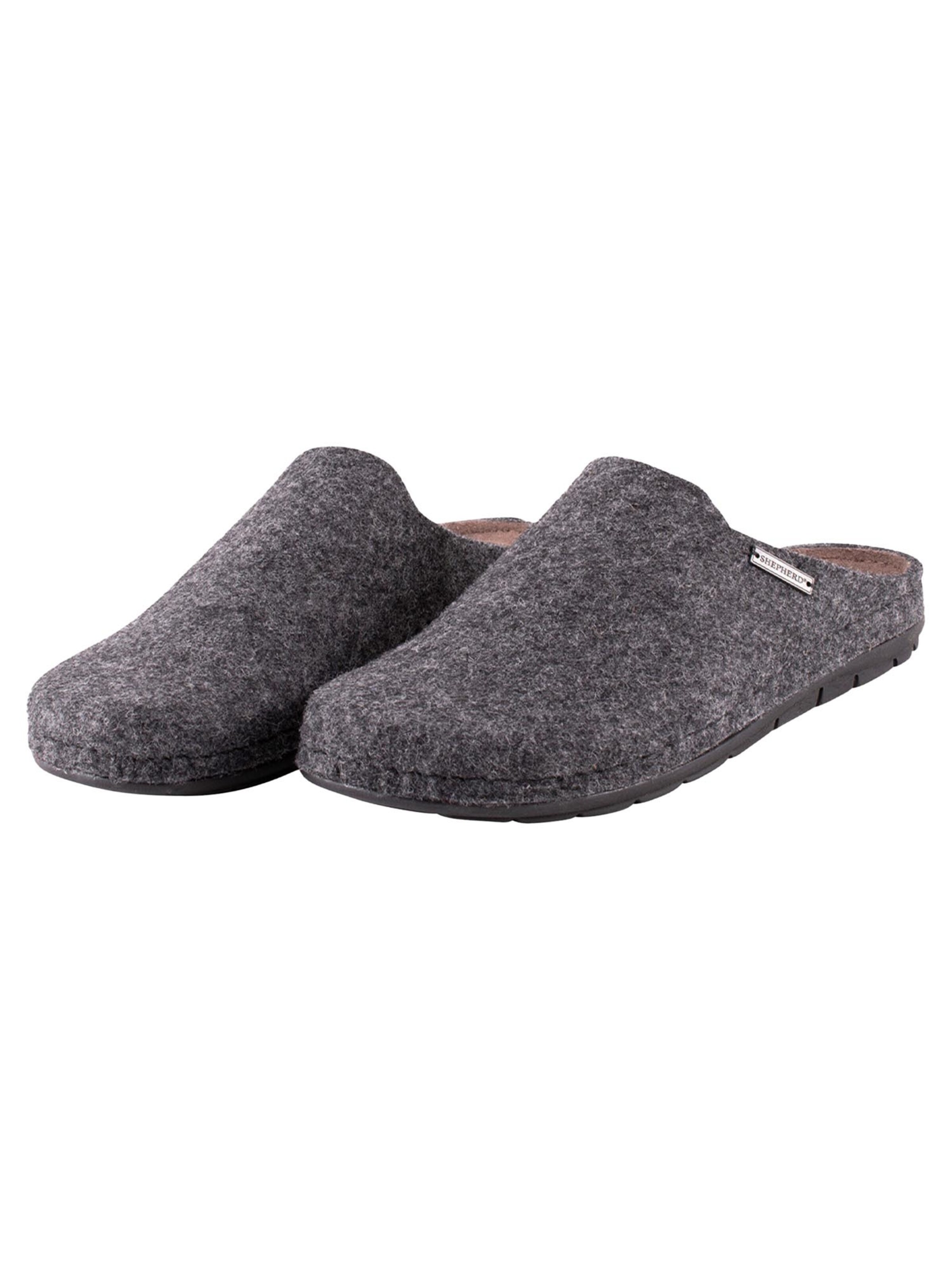 SHEPHERD Slippers 'Annsofie' in Grey