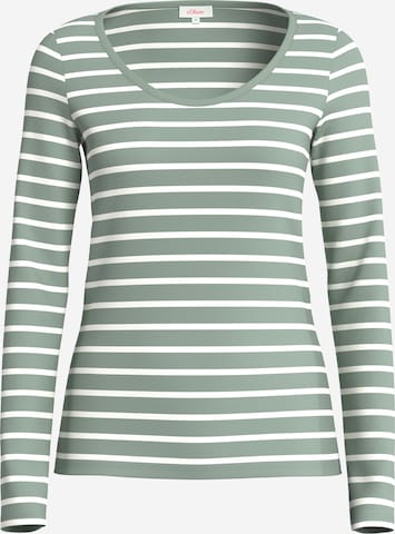 s.Oliver Shirt in Green: front