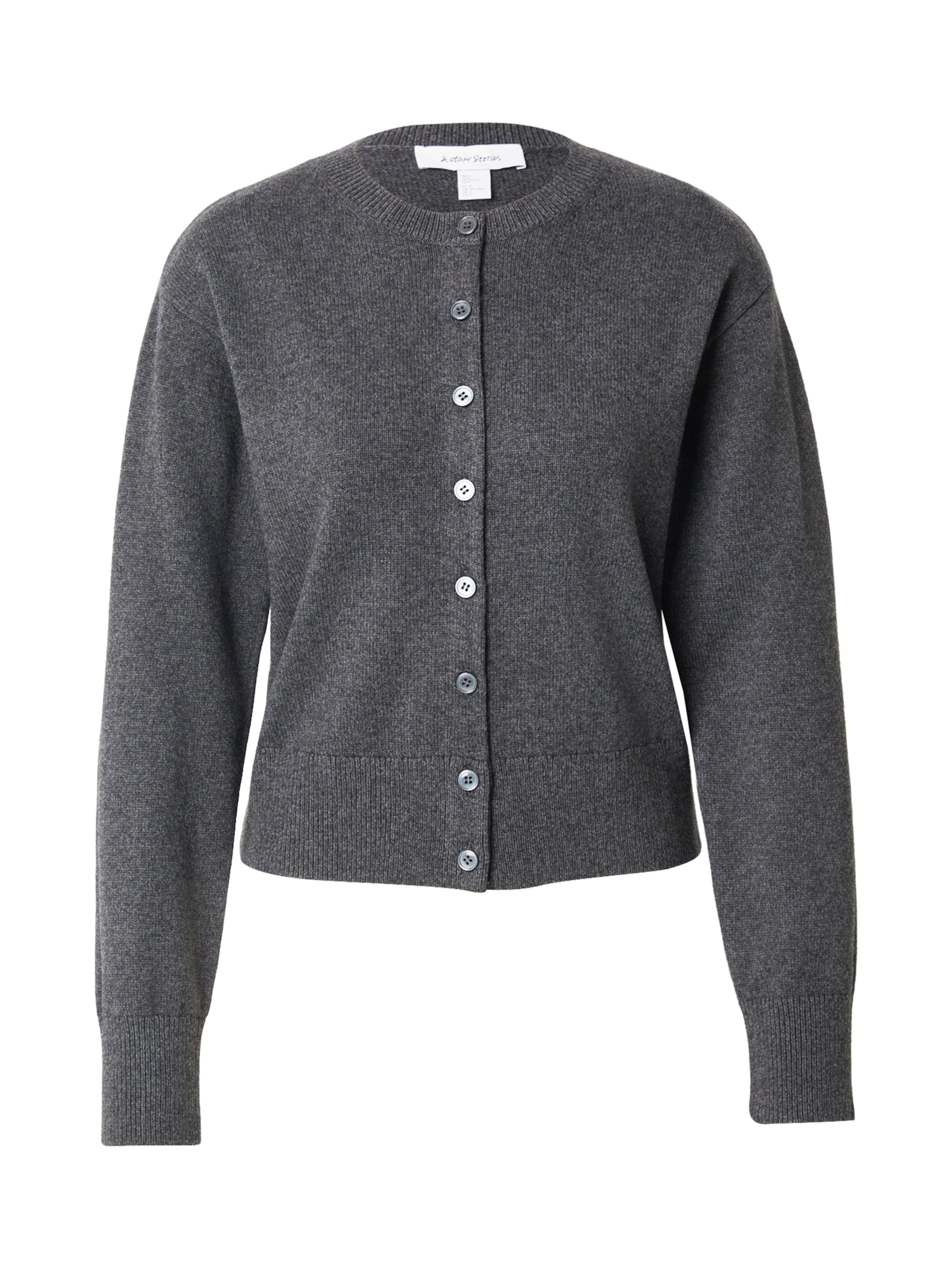 & Other Stories Вязаная кофта в Серый: спереди